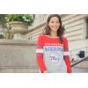 imageUltra Game Womens NBA Official Raglan Baseball 34 Long Sleeve ShirtTeam Color