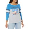 imageUltra Game Womens NBA Official Raglan Baseball 34 Long Sleeve ShirtTeam Color