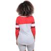 imageUltra Game Womens NBA Official Raglan Baseball 34 Long Sleeve ShirtTeam Color