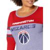imageUltra Game Womens NBA Official Raglan Baseball 34 Long Sleeve ShirtTeam Color