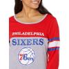 imageUltra Game Womens NBA Official Raglan Baseball 34 Long Sleeve ShirtTeam Color