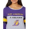 imageUltra Game Womens NBA Official Raglan Baseball 34 Long Sleeve ShirtTeam Color