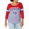 imageUltra Game Womens NBA Official Raglan Baseball 34 Long Sleeve ShirtTeam Color