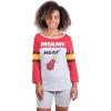 imageUltra Game Womens NBA Official Raglan Baseball 34 Long Sleeve ShirtTeam Color