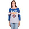 imageUltra Game Womens NBA Official Raglan Baseball 34 Long Sleeve ShirtTeam Color