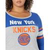 imageUltra Game Womens NBA Official Raglan Baseball 34 Long Sleeve ShirtTeam Color