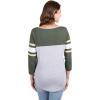 imageUltra Game Womens NBA Official Raglan Baseball 34 Long Sleeve ShirtTeam Color