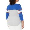 imageUltra Game Womens NBA Official Raglan Baseball 34 Long Sleeve ShirtTeam Color