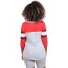 imageUltra Game Womens NBA Official Raglan Baseball 34 Long Sleeve ShirtTeam Color
