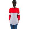 imageUltra Game Womens NBA Official Raglan Baseball 34 Long Sleeve ShirtTeam Color
