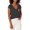 imageUltra Game Womens NBA Official Relaxed Short Sleeve TShirtCharcoal