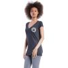 imageUltra Game Womens NBA Official Relaxed Short Sleeve TShirtCharcoal