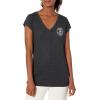 imageUltra Game Womens NBA Official Relaxed Short Sleeve TShirtCharcoal