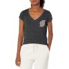 imageUltra Game Womens NBA Official Relaxed Short Sleeve TShirtCharcoal