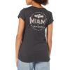 imageUltra Game Womens NBA Official Relaxed Short Sleeve TShirtCharcoal