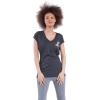imageUltra Game Womens NBA Official Relaxed Short Sleeve TShirtCharcoal Heather