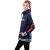 imageUltra Game Womens NBA Official Super Soft Pullover Hoodie Funnel SweatshirtTeam Color