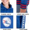 imageUltra Game Womens NBA Official Super Soft Pullover Hoodie Funnel SweatshirtTeam Color