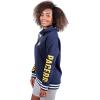 imageUltra Game Womens NBA Official Super Soft Pullover Hoodie Funnel SweatshirtTeam Color