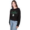 imageUltra Game Womens NBA Official SuperSoft Crop Top ShirtBlack