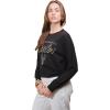 imageUltra Game Womens NBA Official SuperSoft Crop Top ShirtBlack