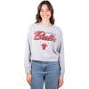 imageUltra Game Womens NBA Official SuperSoft Crop Top ShirtHeather Grey