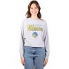 imageUltra Game Womens NBA Official SuperSoft Crop Top ShirtHeather Grey