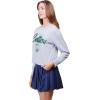 imageUltra Game Womens NBA Official SuperSoft Crop Top ShirtHeather Grey