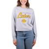 imageUltra Game Womens NBA Official SuperSoft Crop Top ShirtHeather Grey