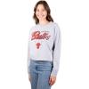 imageUltra Game Womens NBA Official SuperSoft Crop Top ShirtHeather Grey