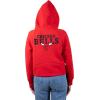 imageUltra Game Womens Super Soft Crop Top Full Zip Hoodie SweatshirtTeam Color