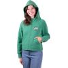 imageUltra Game Womens Super Soft Crop Top Full Zip Hoodie SweatshirtTeam Color