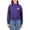 imageUltra Game Womens Super Soft Crop Top Full Zip Hoodie SweatshirtTeam Color