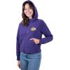 imageUltra Game Womens Super Soft Crop Top Full Zip Hoodie SweatshirtTeam Color