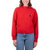 imageUltra Game Womens Super Soft Crop Top Full Zip Hoodie SweatshirtTeam Color