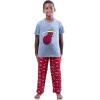 imageUltra Game Youth NBA Official 2 Piece Pjs Lounge Pants ampamp Tee SetBoy Sizes