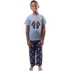 imageUltra Game Youth NBA Official 2 Piece Pjs Lounge Pants ampamp Tee SetBoy Sizes
