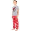 imageUltra Game Youth NBA Official 2 Piece Pjs Lounge Pants ampamp Tee SetBoy Sizes
