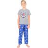 imageUltra Game Youth NBA Official 2 Piece Pjs Lounge Pants ampamp Tee SetBoy Sizes