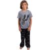 imageUltra Game Youth NBA Official 2 Piece Pjs Lounge Pants ampamp Tee SetToddler Sizes