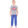 imageUltra Game Youth NBA Official 2 Piece Pjs Lounge Pants ampamp Tee SetToddler Sizes