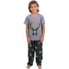 imageUltra Game Youth NBA Official 2 Piece Pjs Lounge Pants ampamp Tee SetToddler Sizes