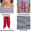 imageUltra Game Youth NBA Official 2 Piece Pjs Lounge Pants ampamp Tee SetToddler Sizes
