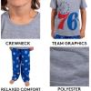 imageUltra Game Youth NBA Official 2 Piece Pjs Lounge Pants ampamp Tee SetToddler Sizes