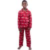 imageUltra Game Youth NBA Official 2Piece Super Soft Button Down Pajamas SetBoys Sizes