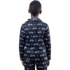 imageUltra Game Youth NBA Official 2Piece Super Soft Button Down Pajamas SetBoys Sizes