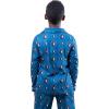 imageUltra Game Youth NBA Official 2Piece Super Soft Button Down Pajamas SetBoys Sizes