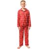 imageUltra Game Youth NBA Official 2Piece Super Soft Button Down Pajamas SetBoys Sizes