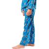 imageUltra Game Youth NBA Official 2Piece Super Soft Button Down Pajamas SetBoys Sizes