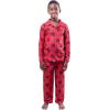 imageUltra Game Youth NBA Official 2Piece Super Soft Button Down Pajamas SetBoys Sizes